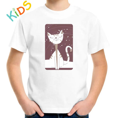 Nite Nite Cat Kids T-shirt - Tshirtpark.com