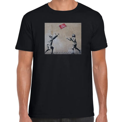 No Ball Games Banksy T-Shirt - Tshirtpark.com