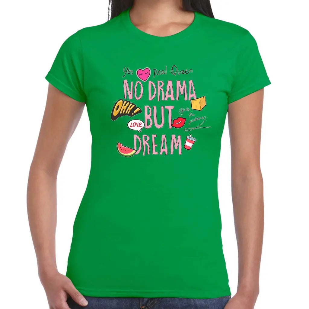 No Drama Ladies T-shirt - Tshirtpark.com