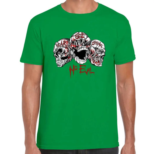 No Evil Skull T-Shirt - Tshirtpark.com