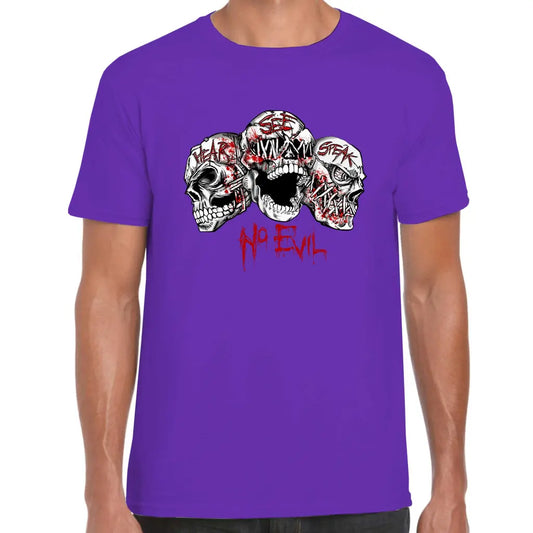 No Evil Skull T-Shirt - Tshirtpark.com