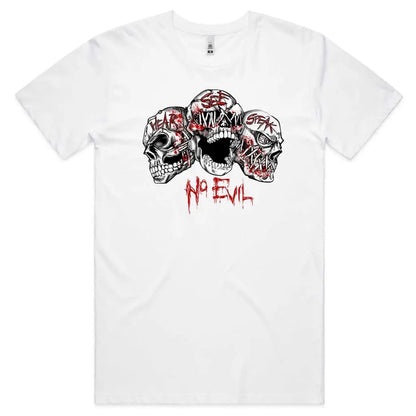 No Evil Skull T-Shirt - Tshirtpark.com