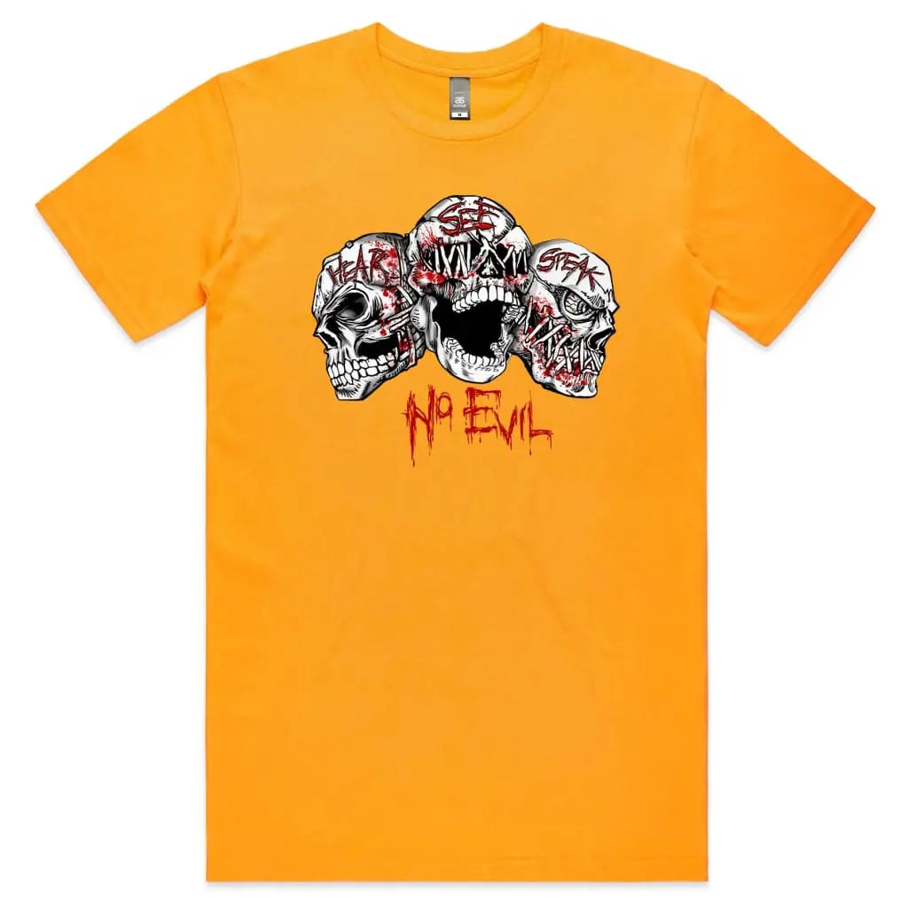 No Evil Skull T-Shirt - Tshirtpark.com