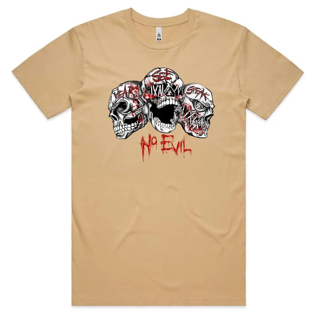 No Evil Skull T-Shirt - Tshirtpark.com