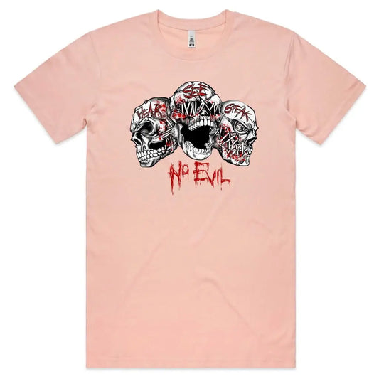 No Evil Skull T-Shirt - Tshirtpark.com