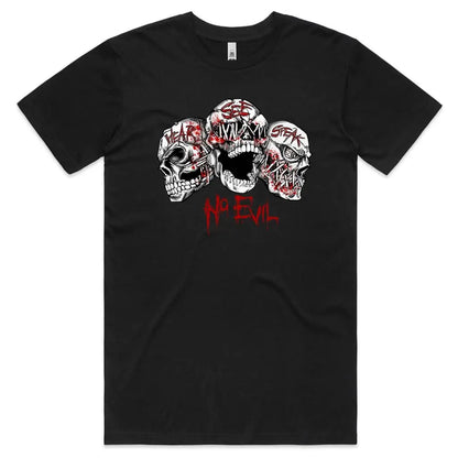 No Evil Skull T-Shirt - Tshirtpark.com