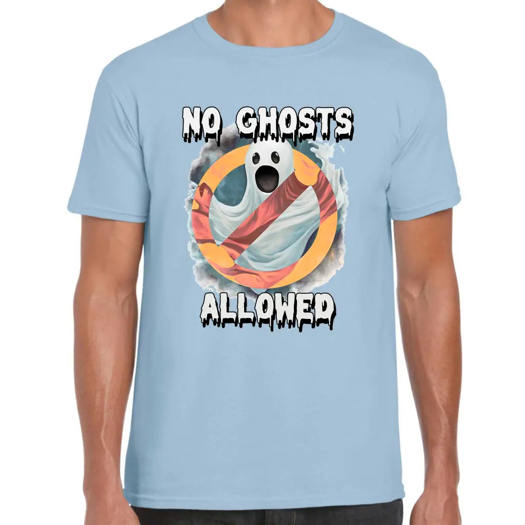 No Ghost Allowed T-Shirt - Tshirtpark.com