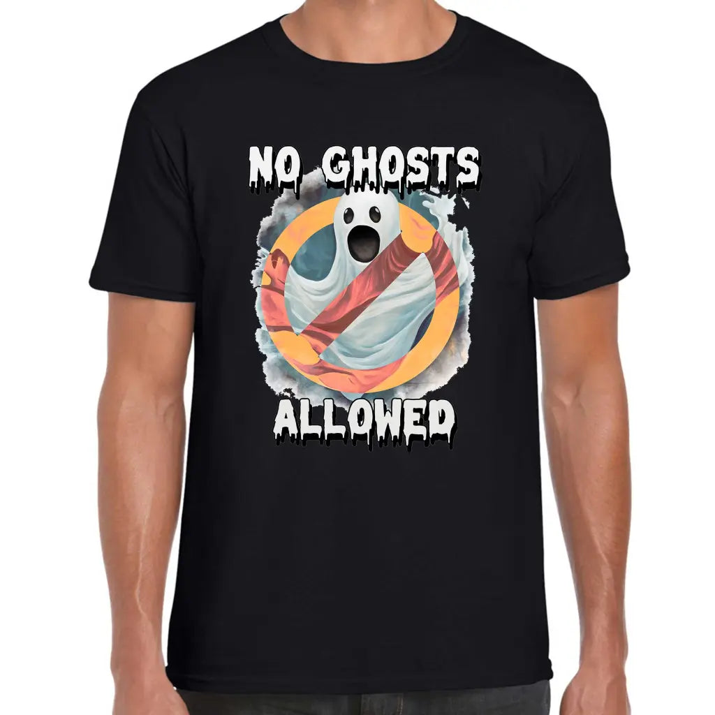 No Ghost Allowed T-Shirt - Tshirtpark.com