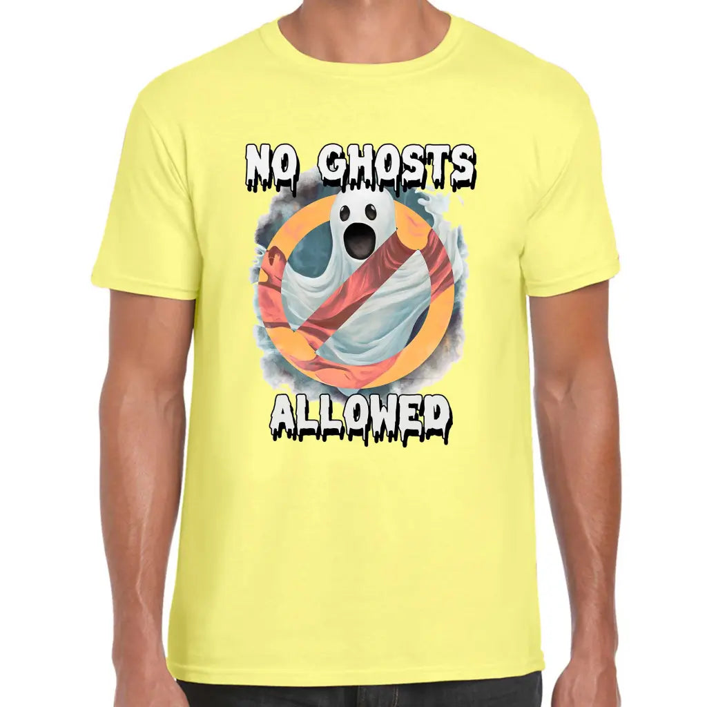 No Ghost Allowed T-Shirt - Tshirtpark.com