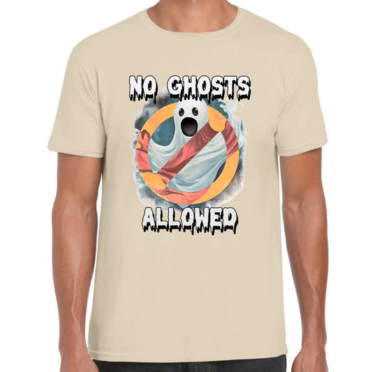 No Ghost Allowed T-Shirt - Tshirtpark.com