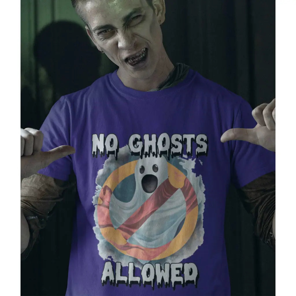 No Ghost Allowed T-Shirt - Tshirtpark.com