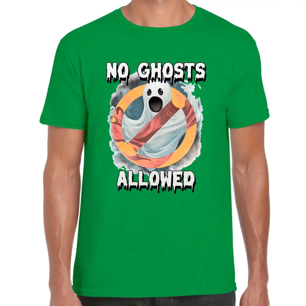 No Ghost Allowed T-Shirt - Tshirtpark.com