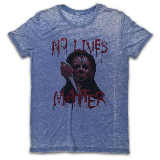 No Lives Matter Vintage Burn-Out T-Shirt - Tshirtpark.com