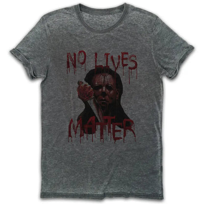 No Lives Matter Vintage Burn-Out T-Shirt - Tshirtpark.com