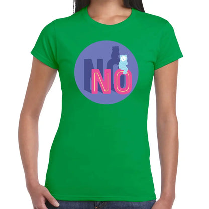 No Sloth Ladies T-shirt - Tshirtpark.com