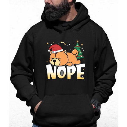 Nope Dog Colour Hoodie - Tshirtpark.com