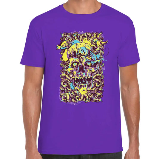 Number 3 Skull T-Shirt - Tshirtpark.com