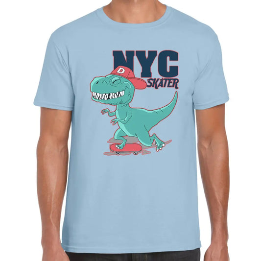 Nyc Skater Dino T-Shirt - Tshirtpark.com