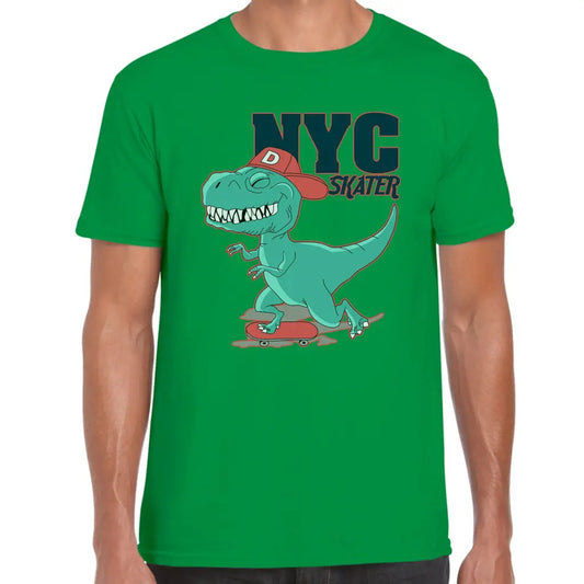 Nyc Skater Dino T-Shirt - Tshirtpark.com