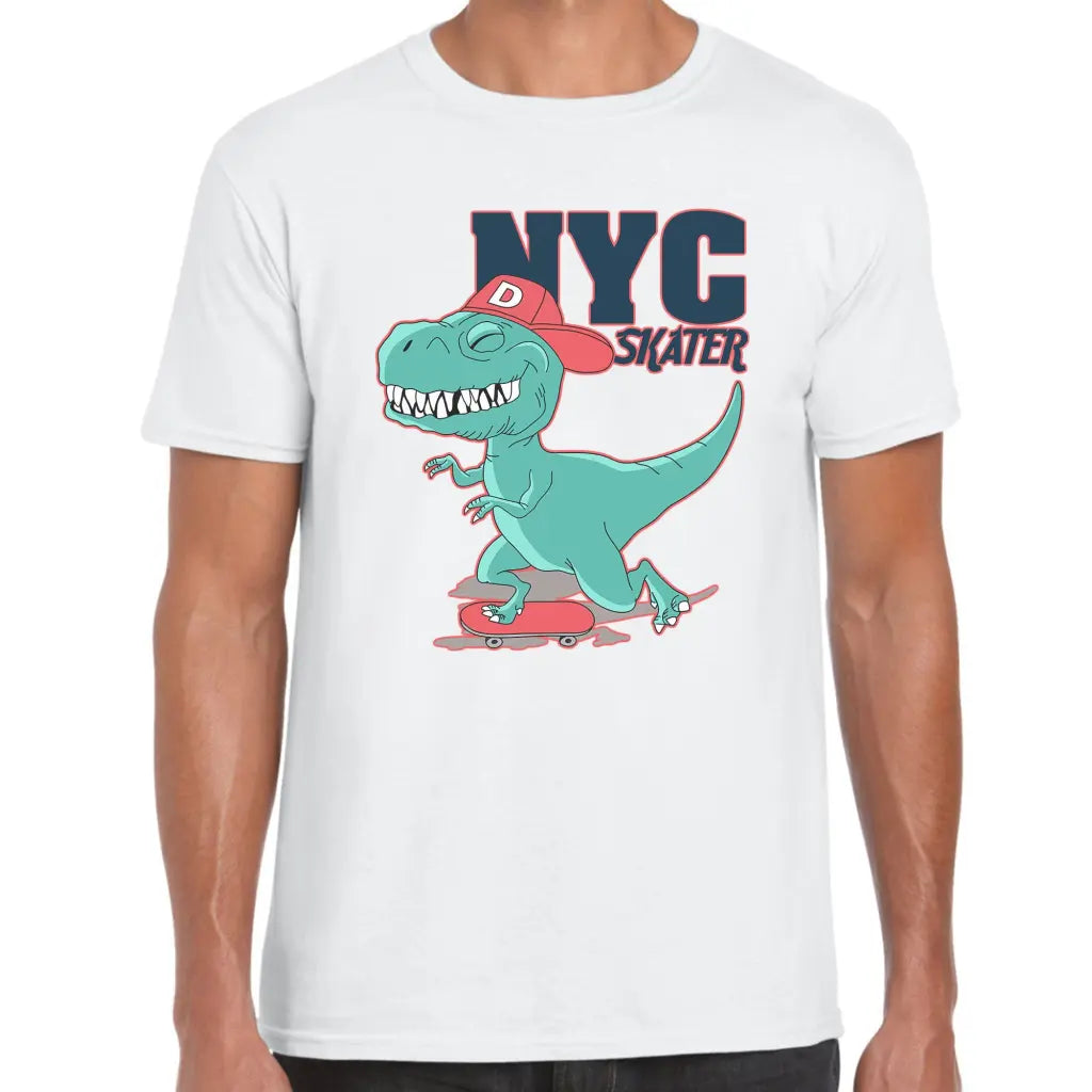 Nyc Skater Dino T-Shirt - Tshirtpark.com