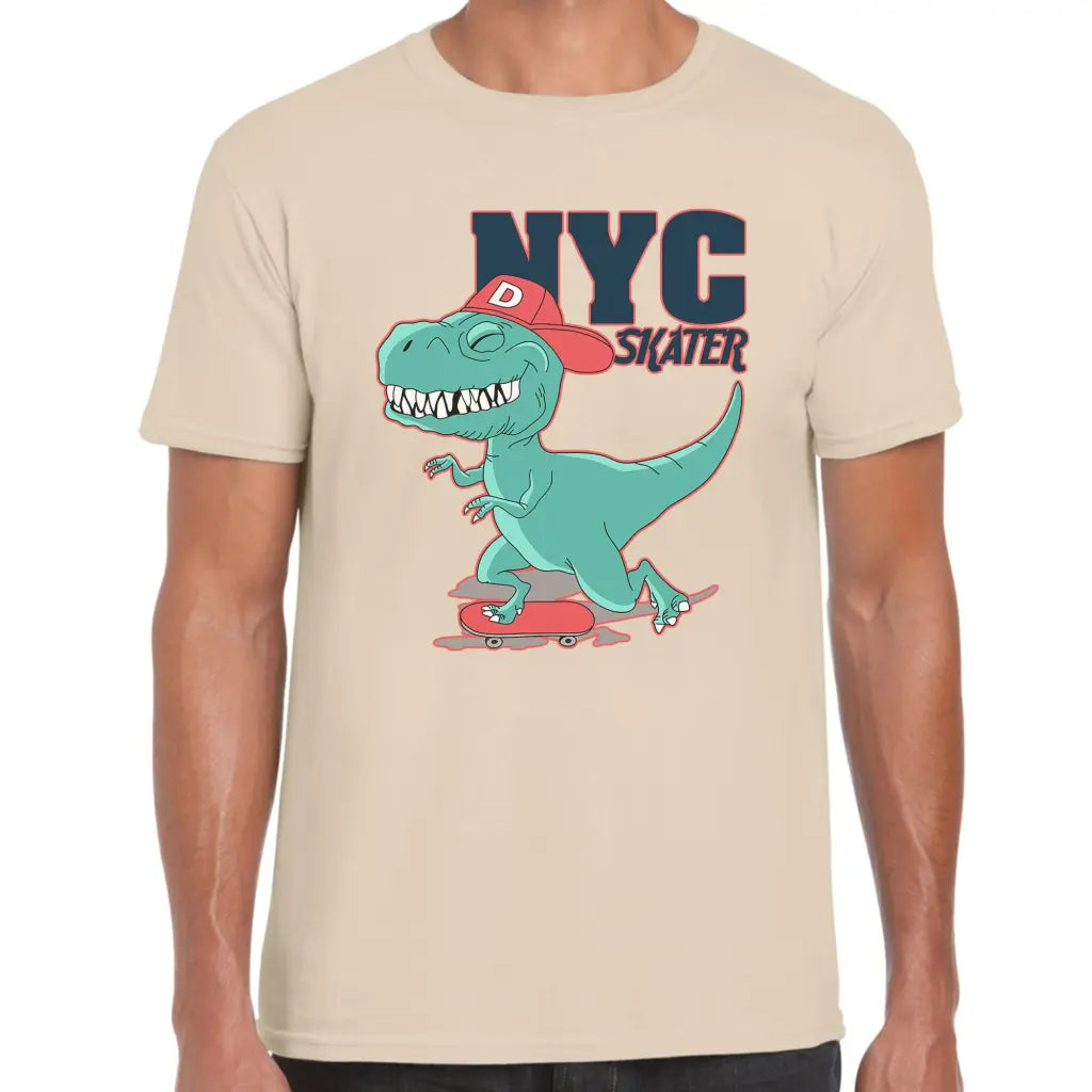 Nyc Skater Dino T-Shirt - Tshirtpark.com