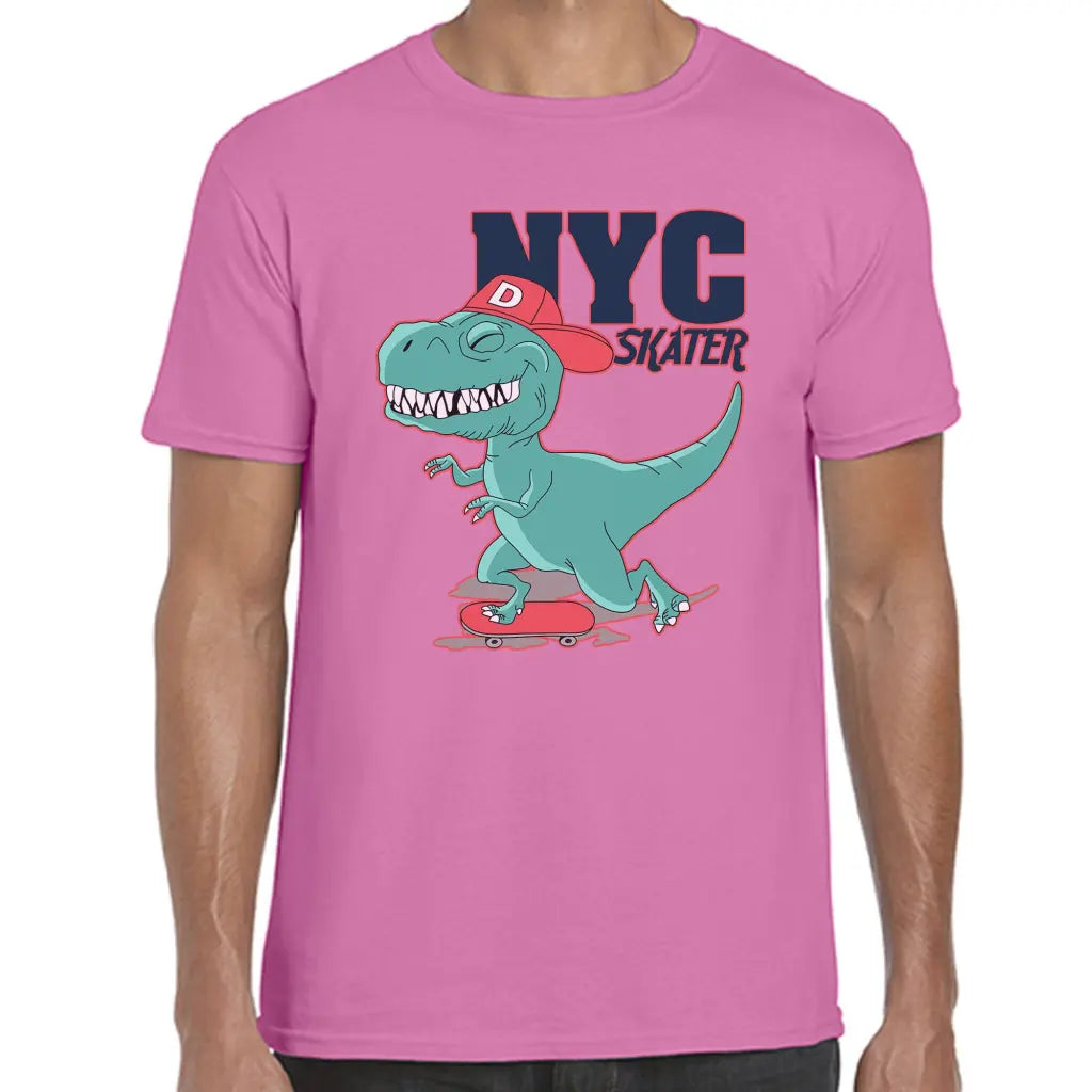 Nyc Skater Dino T-Shirt - Tshirtpark.com