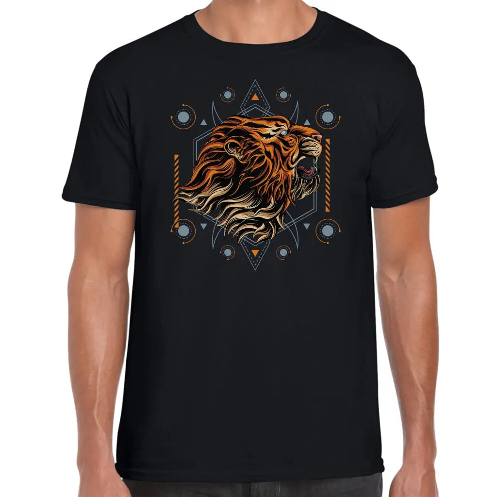 Octagon Lion T-Shirt - Tshirtpark.com