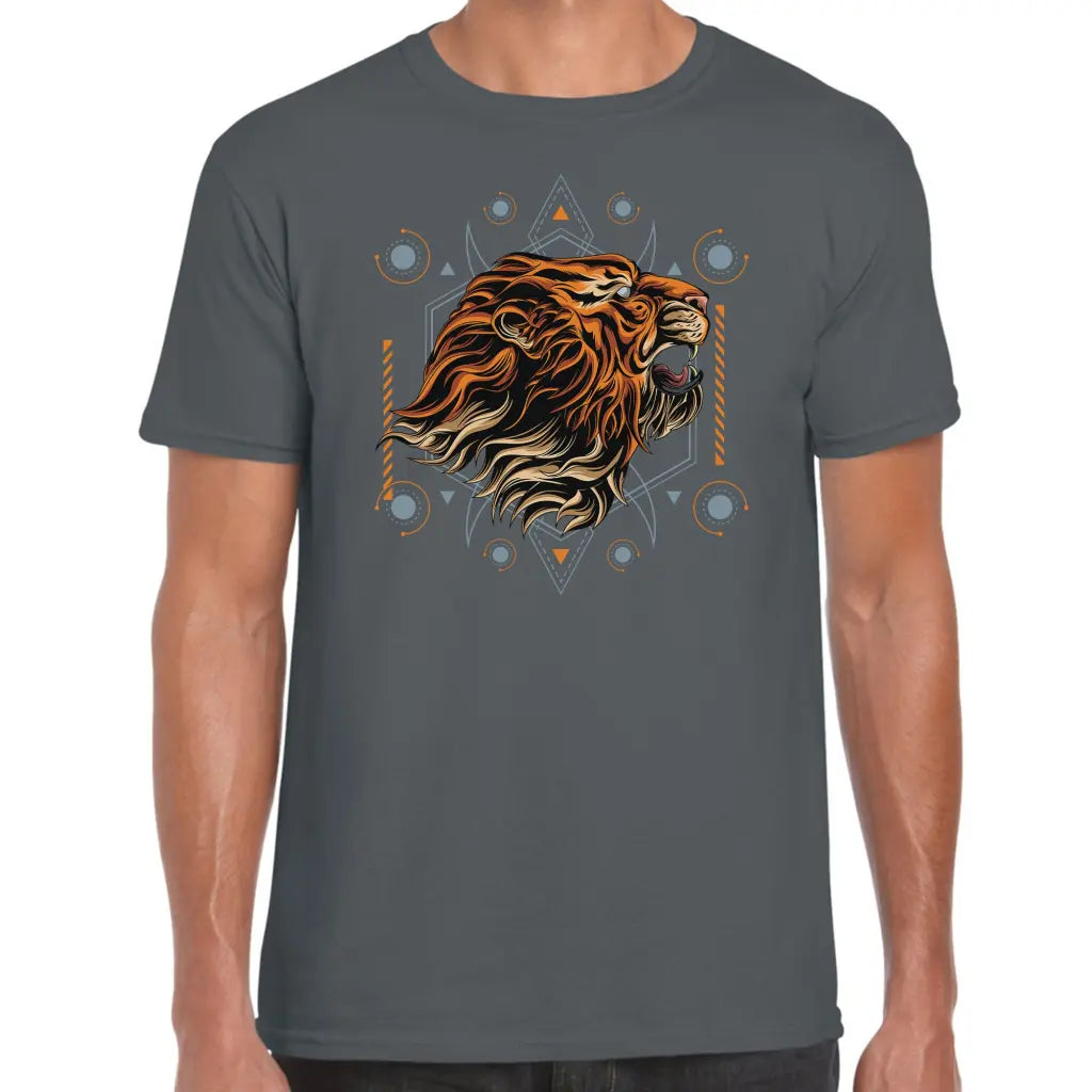 Octagon Lion T-Shirt - Tshirtpark.com