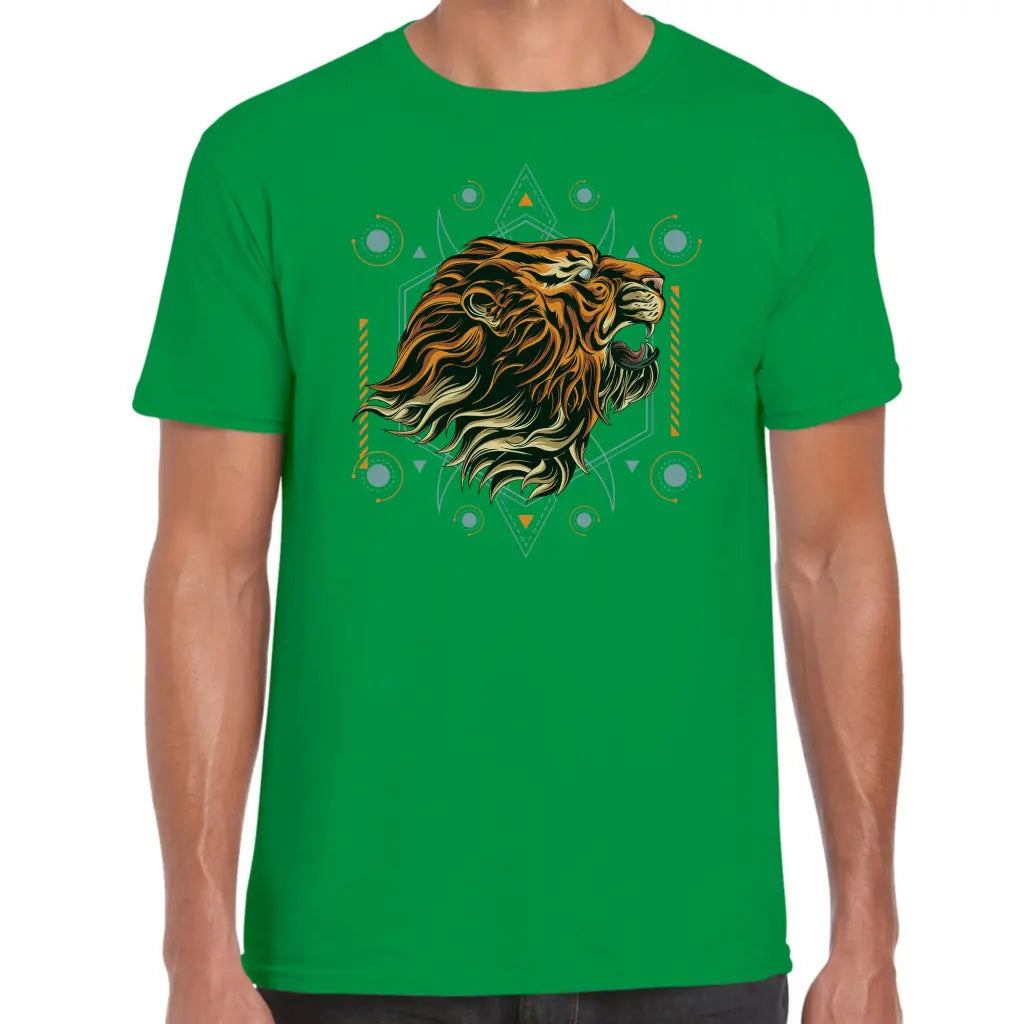 Octagon Lion T-Shirt - Tshirtpark.com