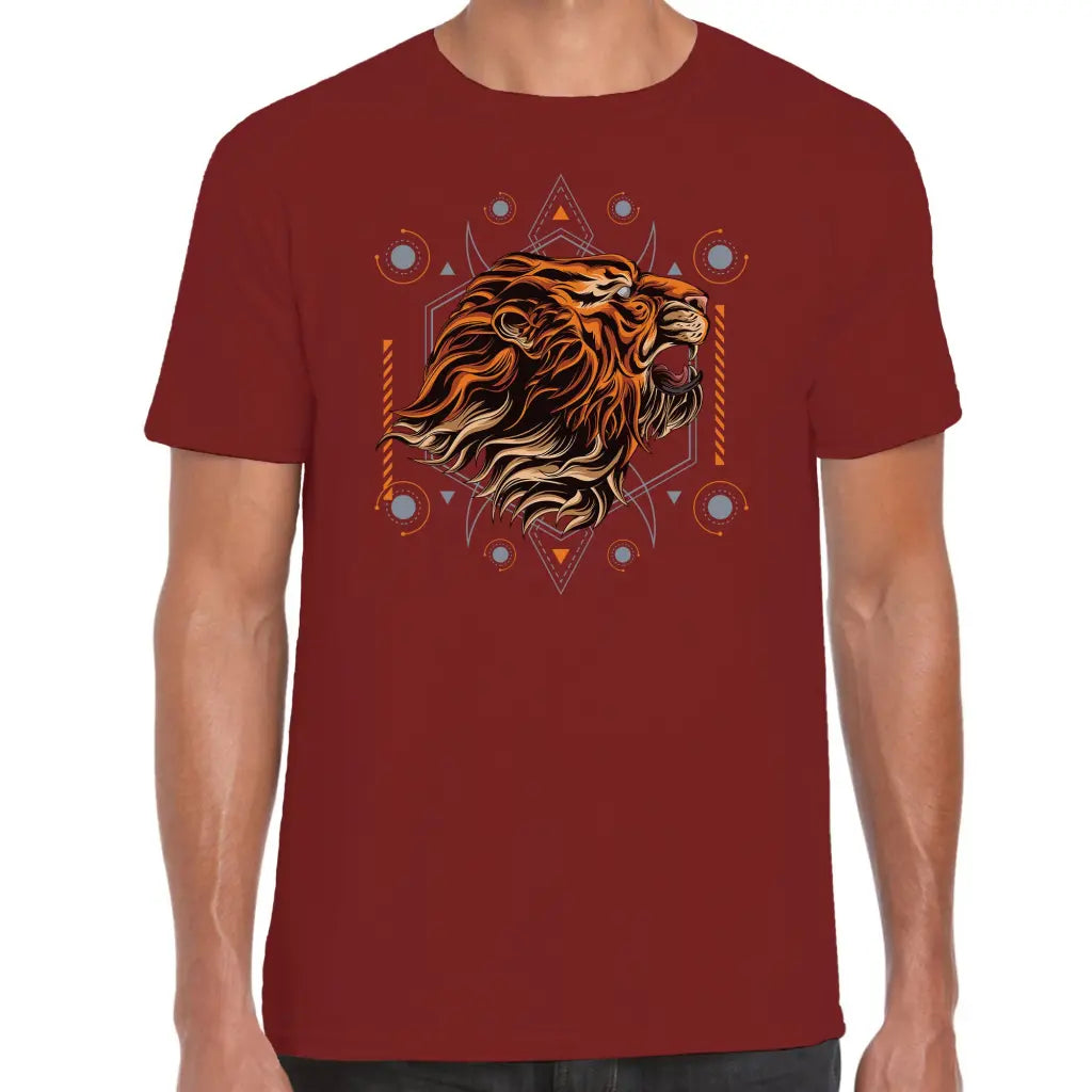 Octagon Lion T-Shirt - Tshirtpark.com