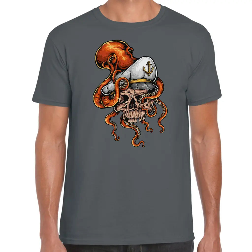 Octopus Captain T-Shirt - Tshirtpark.com