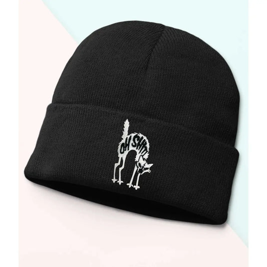 Oh Sht Cat Beanie - Tshirtpark.com