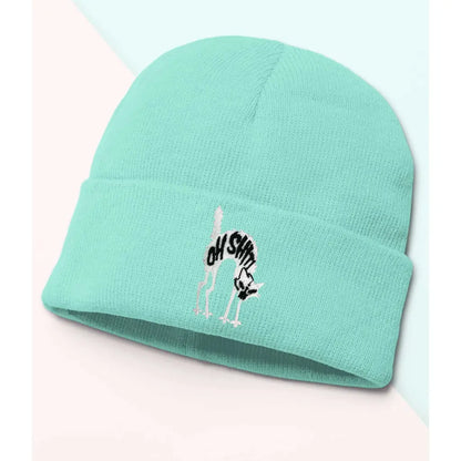 Oh Sht Cat Beanie - Tshirtpark.com