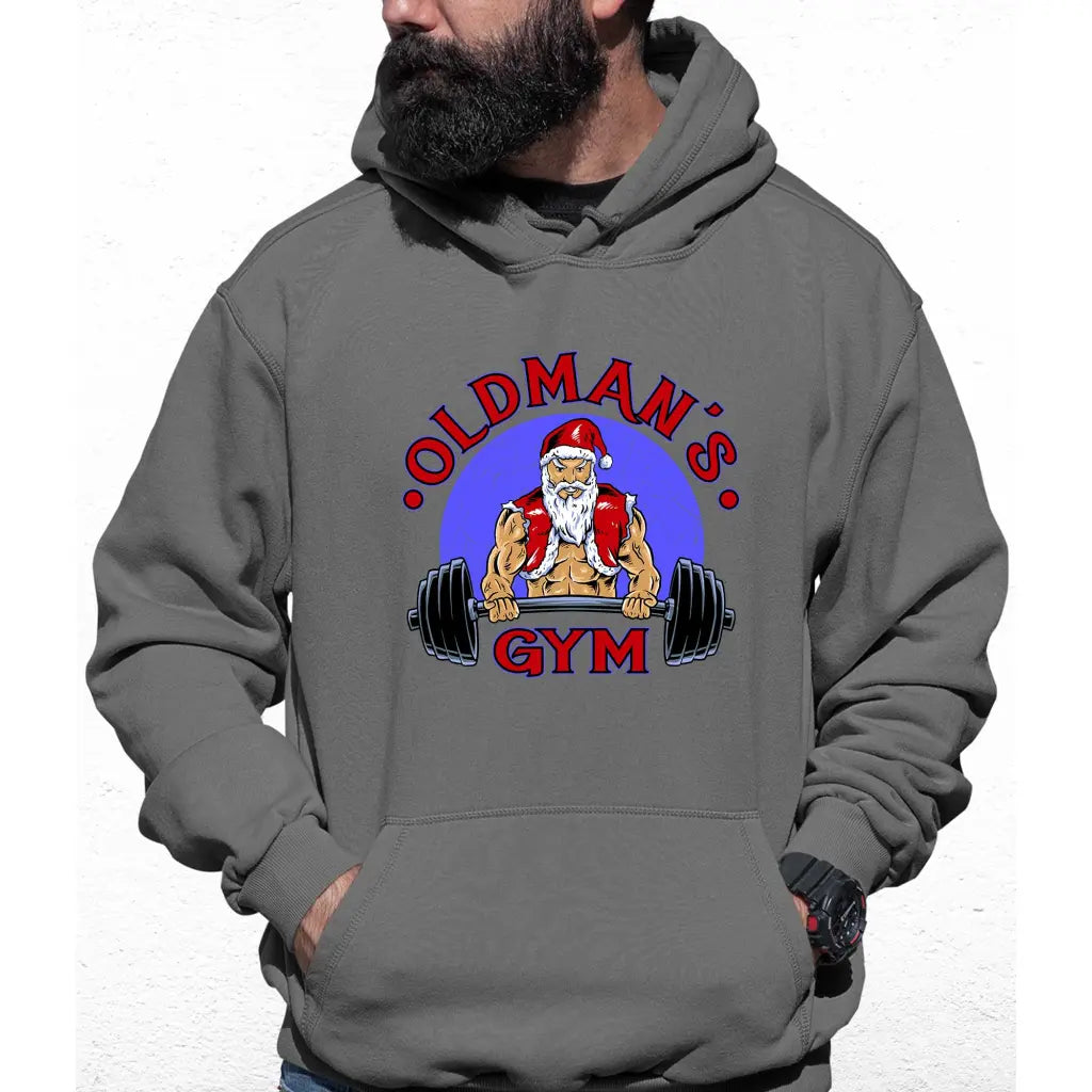 Old Man’s Gym Colour Hoodie - Tshirtpark.com