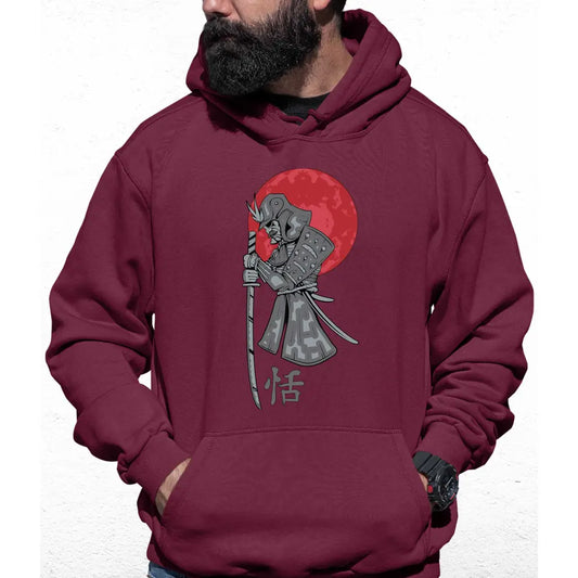 Old Samurai Colour Hoodie - Tshirtpark.com