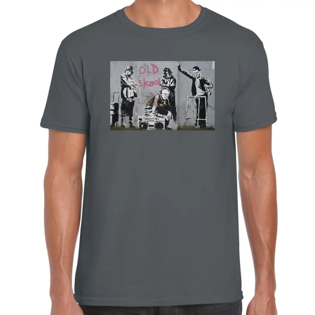 Old Skool Banksy T-Shirt - Tshirtpark.com