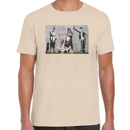 Old Skool Banksy T-Shirt - Tshirtpark.com