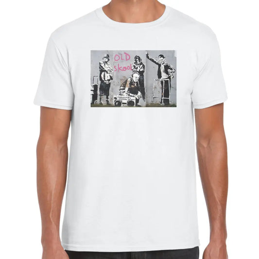 Old Skool Banksy T-Shirt - Tshirtpark.com