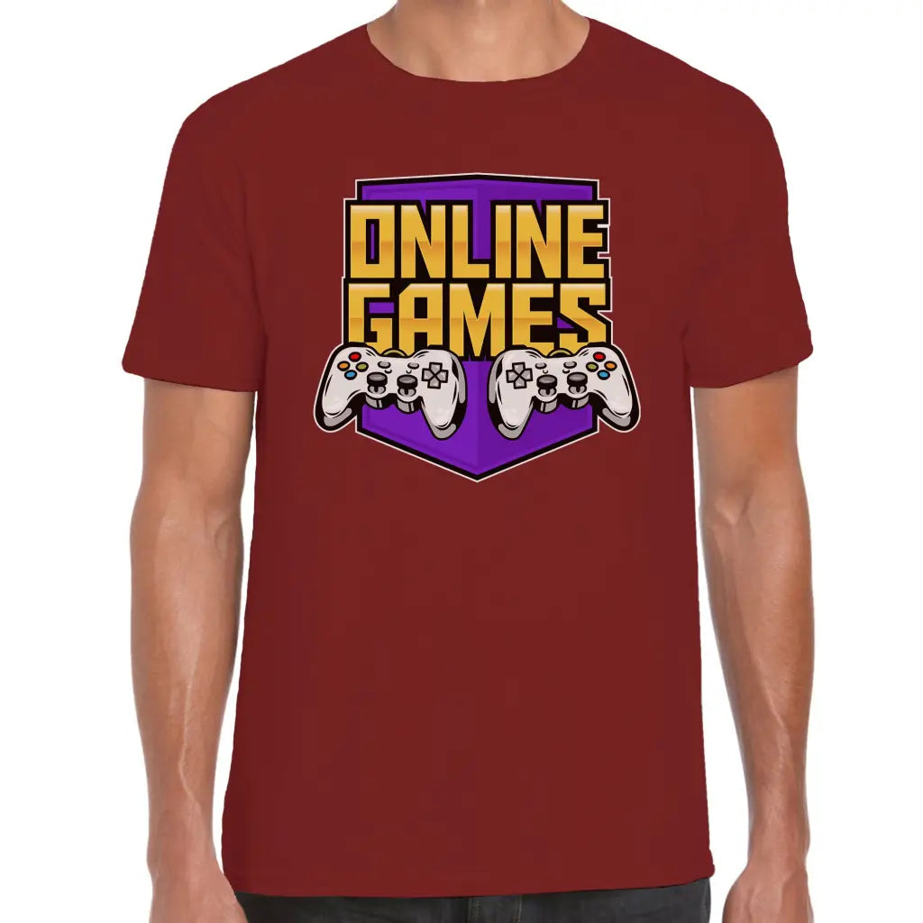 Online Games T-Shirt - Tshirtpark.com