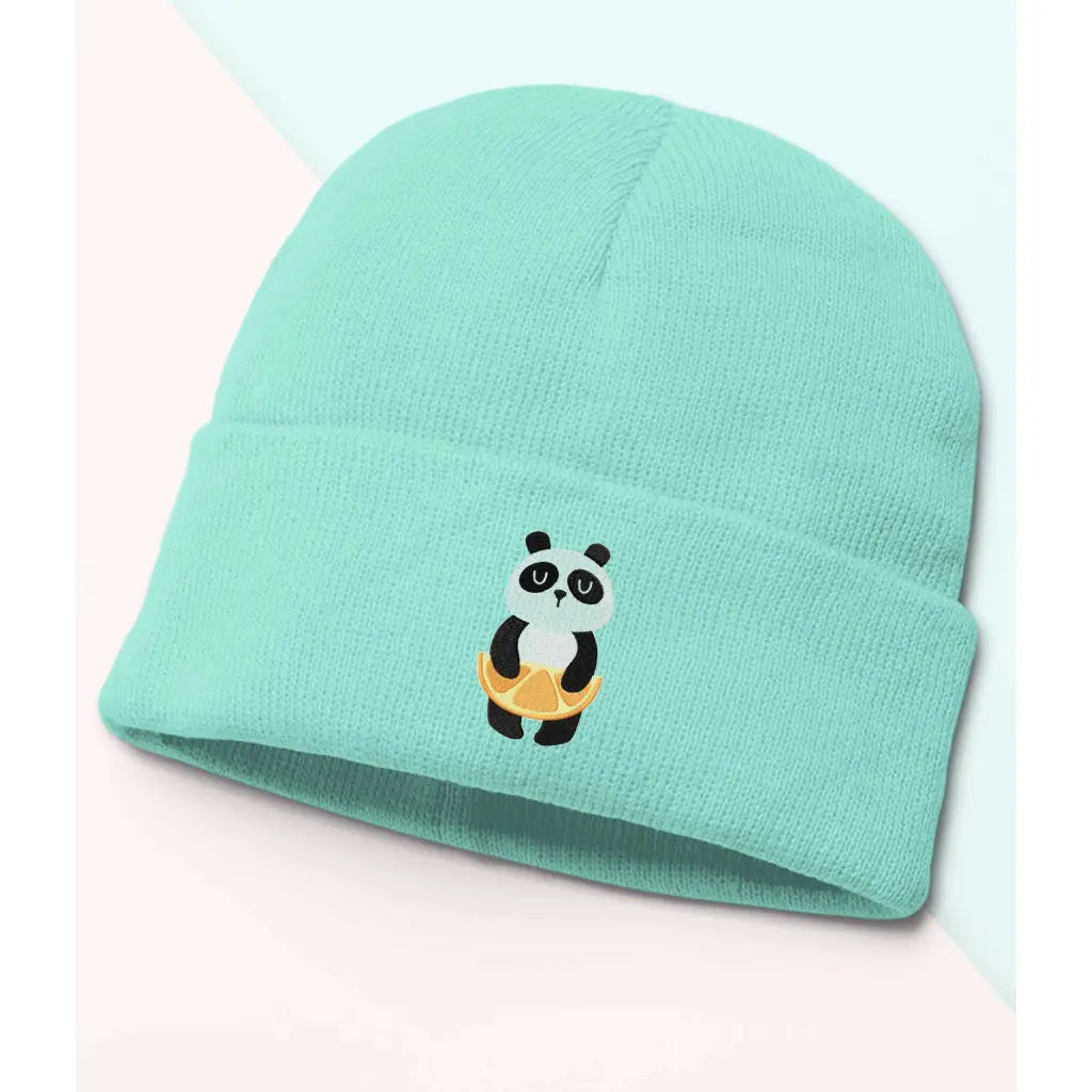 Orange Skirt Panda Beanie - Tshirtpark.com