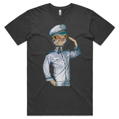 Ostrich Captain T-Shirt - Tshirtpark.com