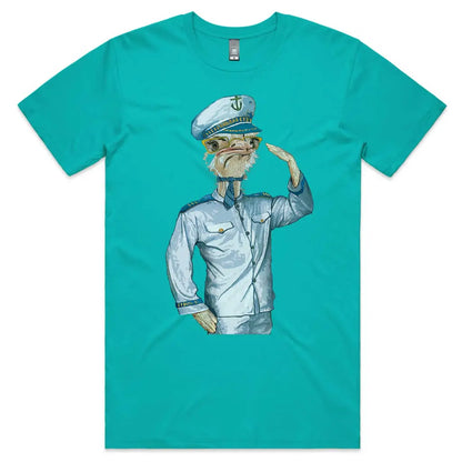 Ostrich Captain T-Shirt - Tshirtpark.com