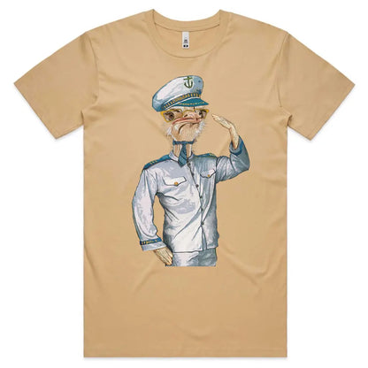 Ostrich Captain T-Shirt - Tshirtpark.com