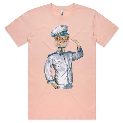 Ostrich Captain T-Shirt - Tshirtpark.com