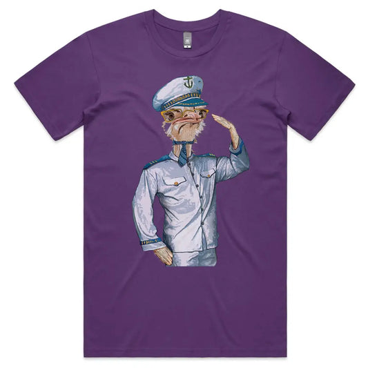 Ostrich Captain T-Shirt - Tshirtpark.com