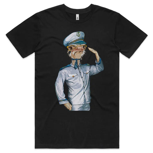 Ostrich Captain T-Shirt - Tshirtpark.com