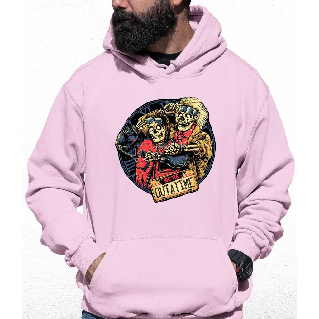 Out A Time Colour Hoodie - Tshirtpark.com