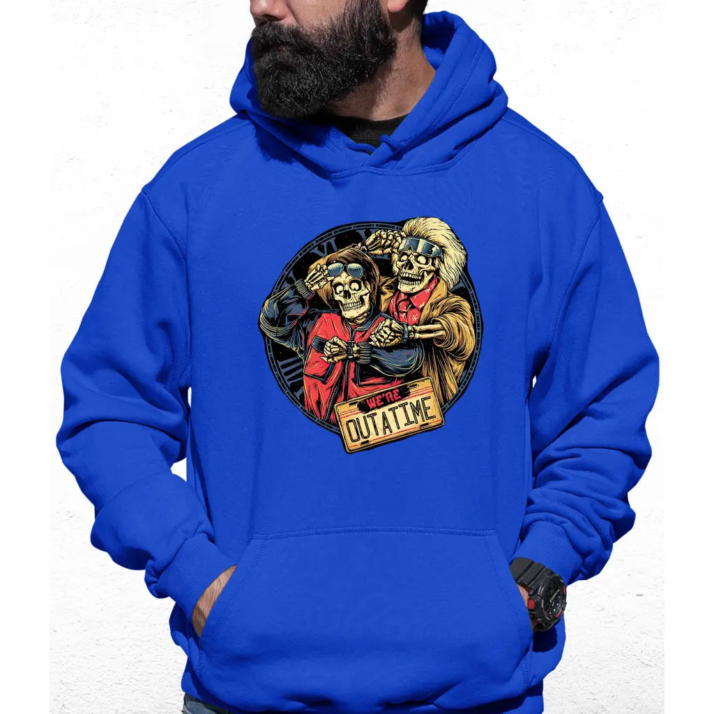 Out A Time Colour Hoodie - Tshirtpark.com