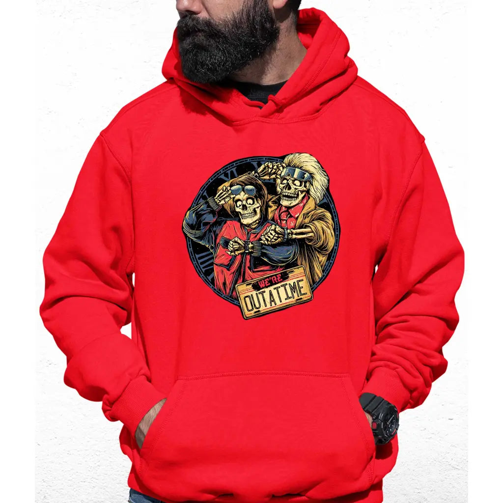 Out A Time Colour Hoodie - Tshirtpark.com