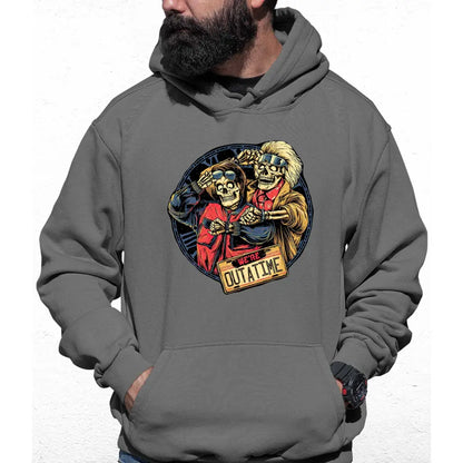 Out A Time Colour Hoodie - Tshirtpark.com